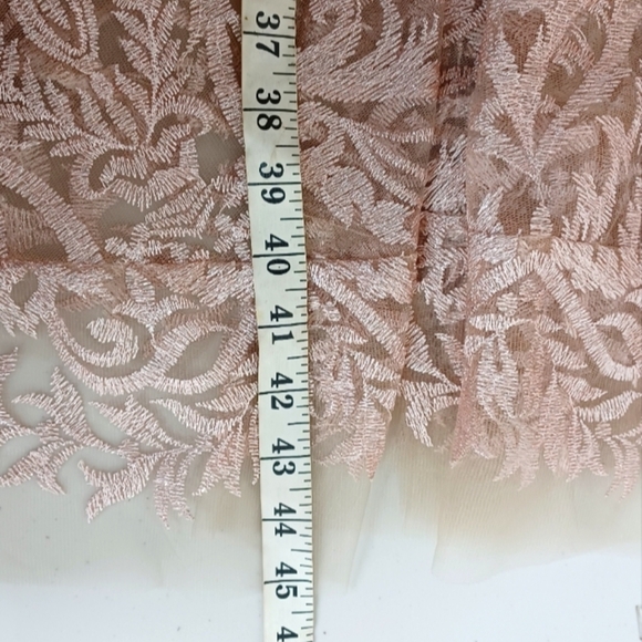 XSCAPE Fairy Lace Floral Embroidered Fit & Flare Dress - Picture 12 of 15